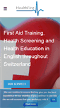 Mobile Screenshot of healthfirst.ch