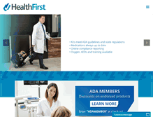 Tablet Screenshot of healthfirst.com